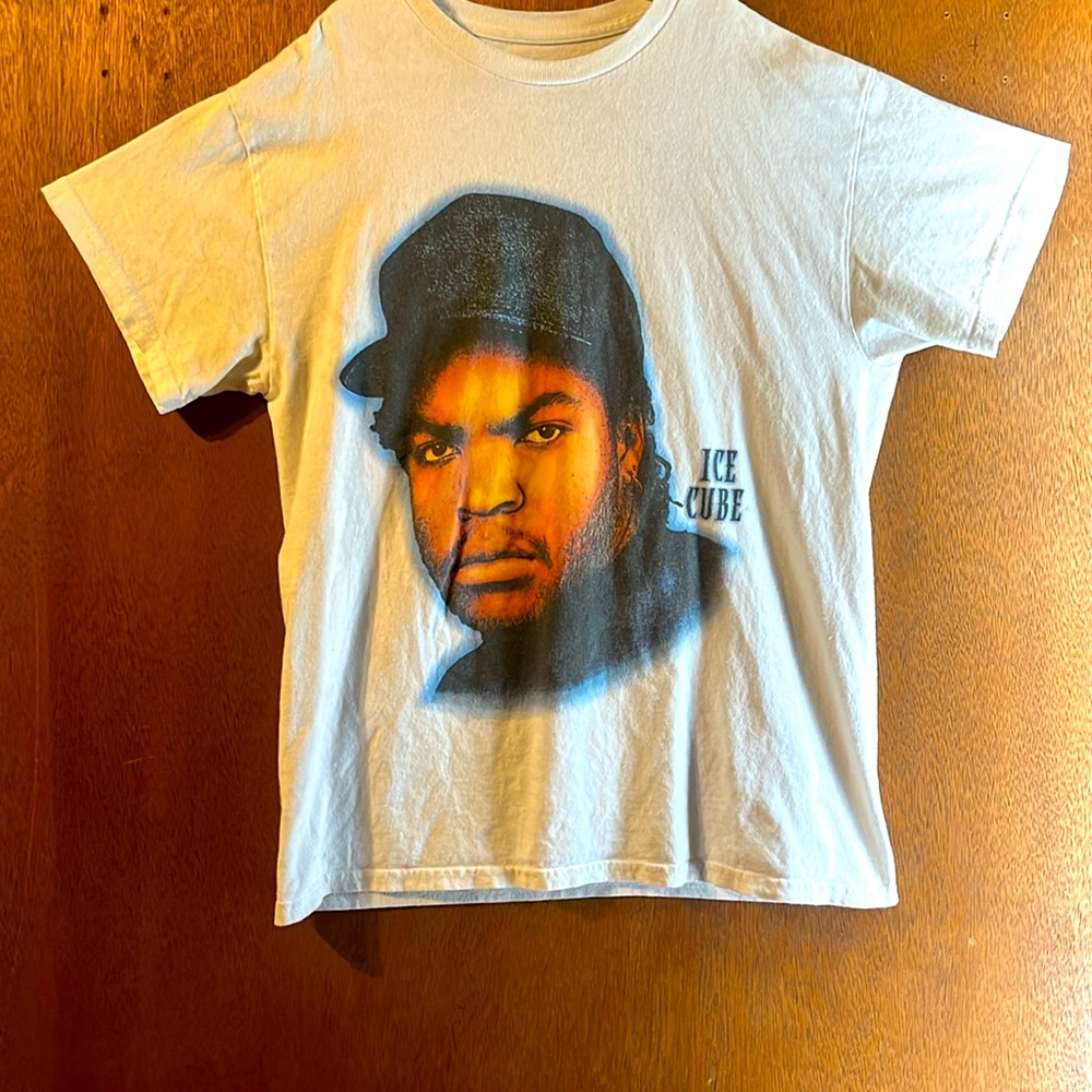 White ice cube shirt
